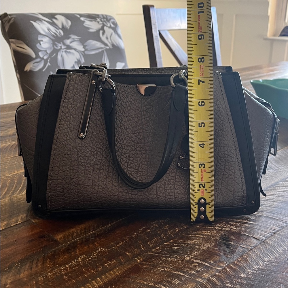 Coach Dreamer Black Textured Shoulder Bag - Picture 7 of 10